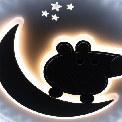Brilagi - LED детский потолочный светильник PIGGY LED/70W/230V 3000/4500/6000K диам. 45 см