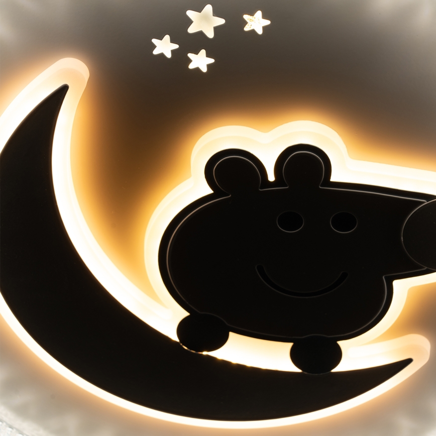 Brilagi - LED детский потолочный светильник PIGGY LED/70W/230V 3000/4500/6000K диам. 45 см