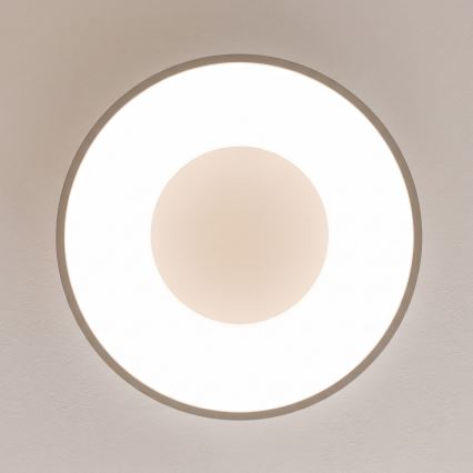 BRILAGI - LED Диммируемый потолочный светильник FALCON II LED/67W/230V 3000-6500K диам. 40 см белый/бежевый + пульт дистанционного управления