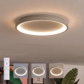 BRILAGI - Светодиодный диммируемый потолочный светильник FALCON SLIM LED/42W/230V 3000-6500K Ø 50 см бежевый + пульт дистанционного управления