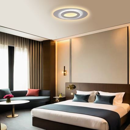 Brilagi - Диммируемый потолочный светильник MODERN LED/45Вт/230В 3000-6000К 20x40 см + пульт дистанционного управления