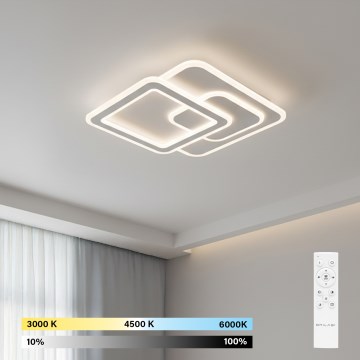 Brilagi - Светодиодный диммируемый потолочный светильник MODERN LED/80W/230V 3000-6000K 52,5x52,5 cm + пульт дистанционного управления