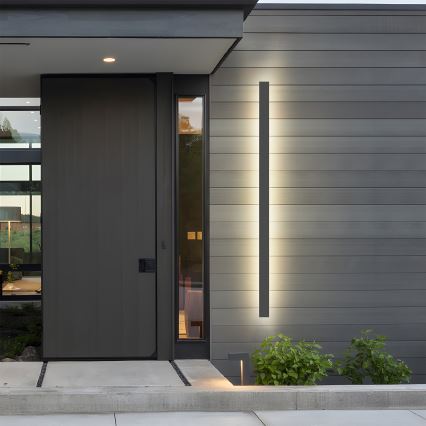 Brilagi - уличный настенный светильник LED LINEAR, 32W/230V, 3000K, IP65, 140 cm, антрацит, CRI 90