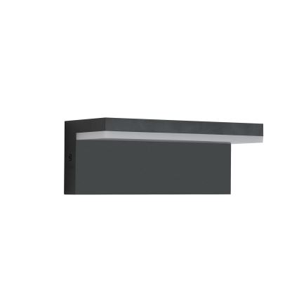 Brilagi - светодиодный наружный настенный светильник TESSI LED/10 Вт/230 В черный IP54