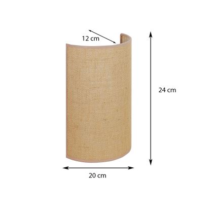 Brilagi - Светодиодный настенный светильник BOHO STYLE 1xE27/15W/230V