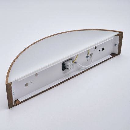 Brilagi - Светодиодный настенный светильник CARVALHO 1xE27/60W/230V дуб вишня