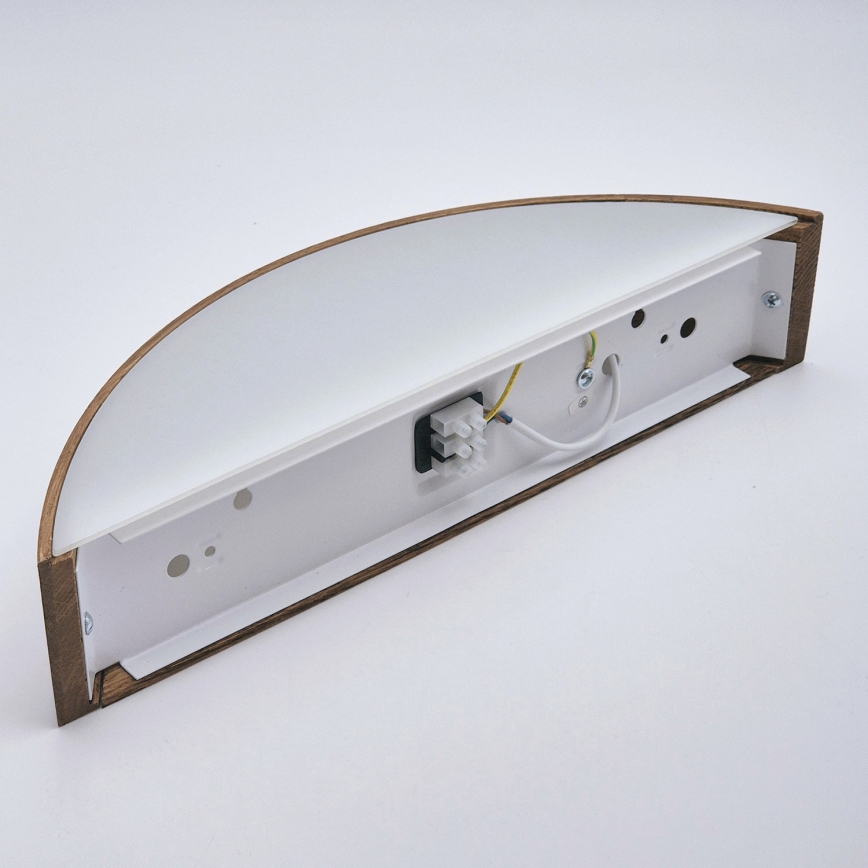 Brilagi - Светодиодный настенный светильник CARVALHO 1xE27/60W/230V дуб вишня