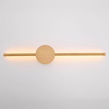 Brilagi - Светодиодный настенный светильник LUGO DUE LED/9W/230V дубовый декор