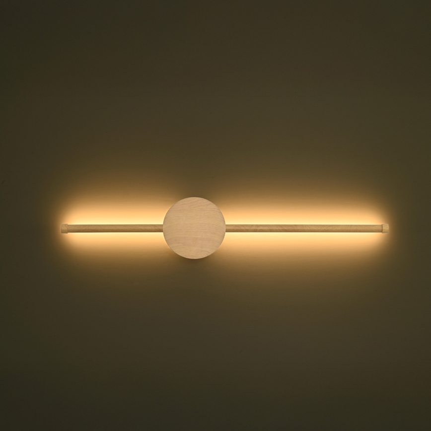 Brilagi - Светодиодный настенный светильник LUGO DUE LED/9W/230V дубовый декор