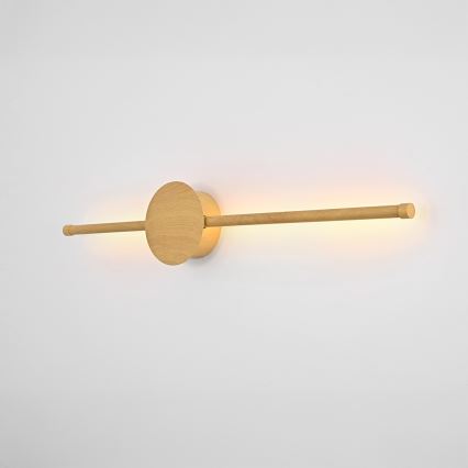 Brilagi - Светодиодный настенный светильник LUGO DUE LED/9W/230V дубовый декор