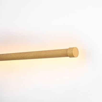 Brilagi - Светодиодный настенный светильник LUGO DUE LED/9W/230V дубовый декор