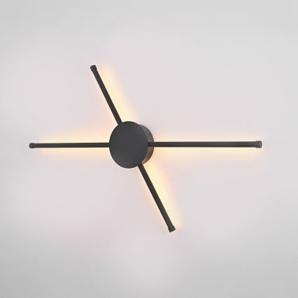 Brilagi - Светодиодный настенный светильник LUGO QUATTRO LED/16W/230V черный