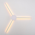 Brilagi - Светодиодный настенный светильник LUGO TRE LED/14W/230V белый