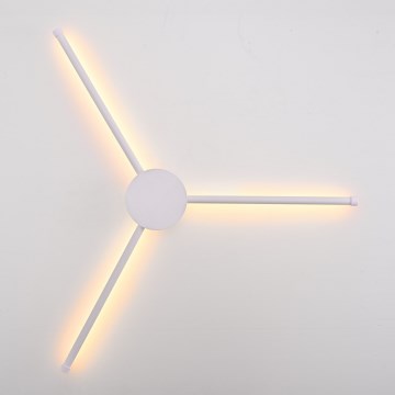 Brilagi - Светодиодный настенный светильник LUGO TRE LED/14W/230V белый