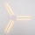 Brilagi - Светодиодный настенный светильник LUGO TRE LED/14W/230V белый