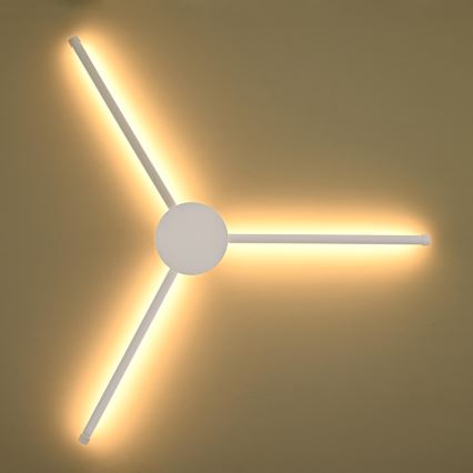 Brilagi - Светодиодный настенный светильник LUGO TRE LED/14W/230V белый