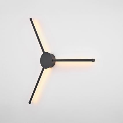 Brilagi - Светодиодный настенный светильник LUGO TRE LED/14W/230V черный