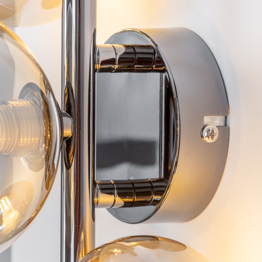 Brilagi - Светодиодный настенный светильник MILLA 3xG9/3W/230V блестящий хром/золотистый