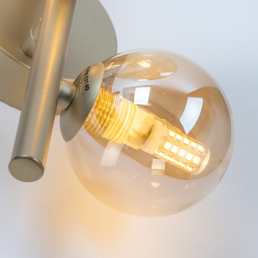 Brilagi - Светодиодный настенный светильник MILLA 3xG9/3W/230V золотистый