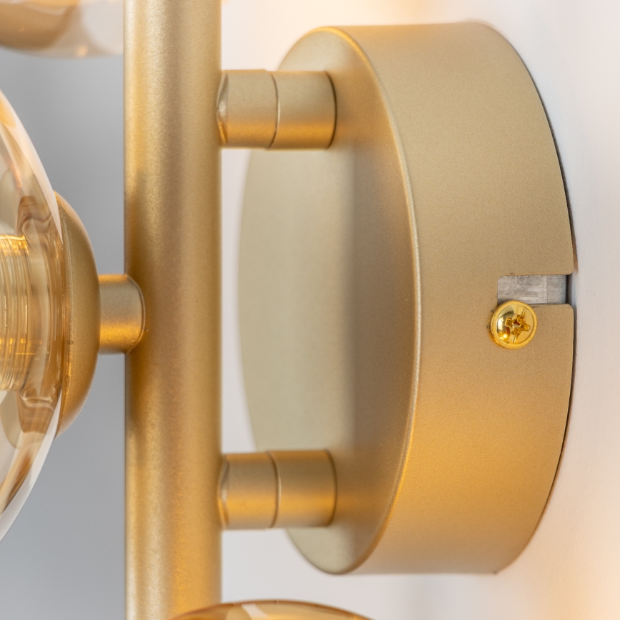 Brilagi - Светодиодный настенный светильник MILLA 3xG9/3W/230V золотистый