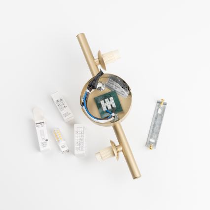 Brilagi - Светодиодный настенный светильник MILLA 3xG9/3W/230V золотистый