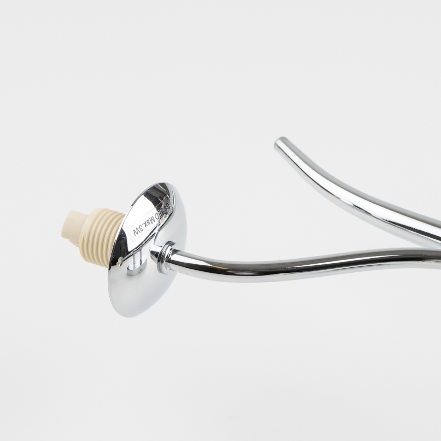 Brilagi - Светодиодный настенный светильник MISTEL 3xG9/3W/230V блестящий хром/дымчатый