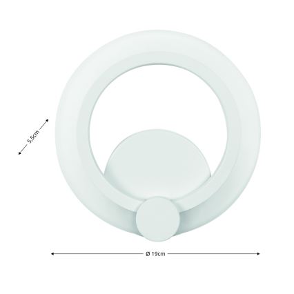 Brilagi - Светодиодный настенный светильник MODERN MINI LED/16W/230V 3000/4000/6000K