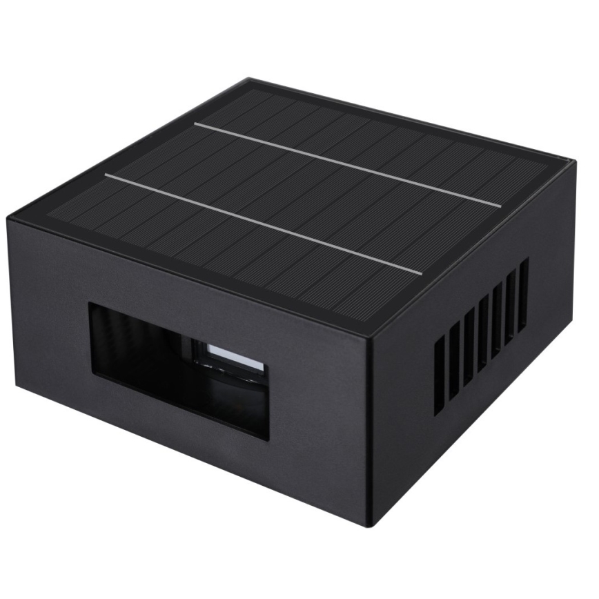 Brilagi - Светодиодный настенный светильник на солнечной батарее BLOCK LED/2W/3,7V IP44