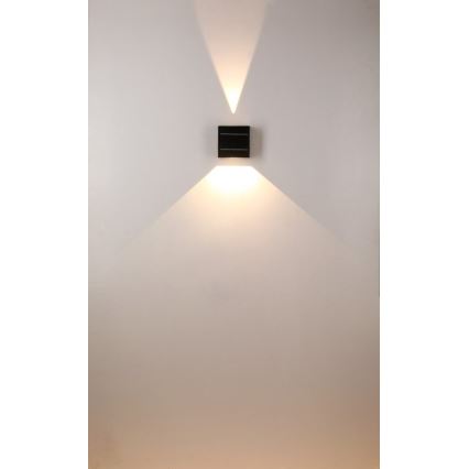 Brilagi - Светодиодный настенный светильник на солнечной батарее BLOCK LED/2W/3,7V IP44
