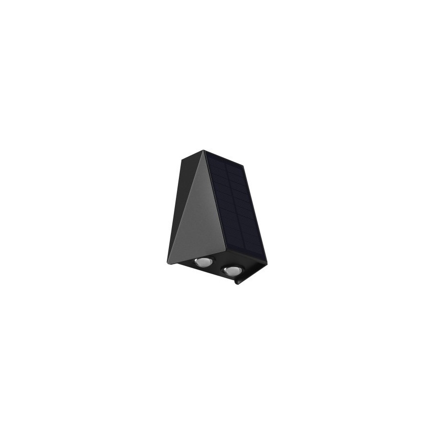 Brilagi - Светодиодный настенный светильник на солнечной батарее PYRAMID LED/2W/3,2V 1300 mAh IP54