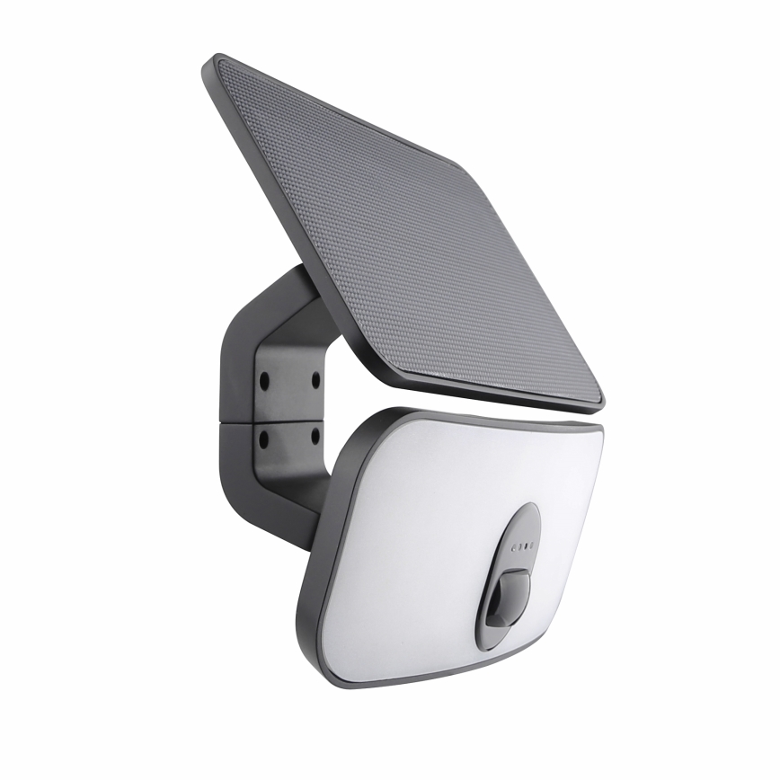 Brilagi - Светодиодный настенный светильник на солнечной батарее с датчиком ROOF LED/13W/5V 4000 mAh IP65