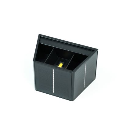 Brilagi - Светодиодный настенный светильник на солнечной батарее с датчиком SOLAR CUBE LED/2W/3,2V 1300 mAh IP54