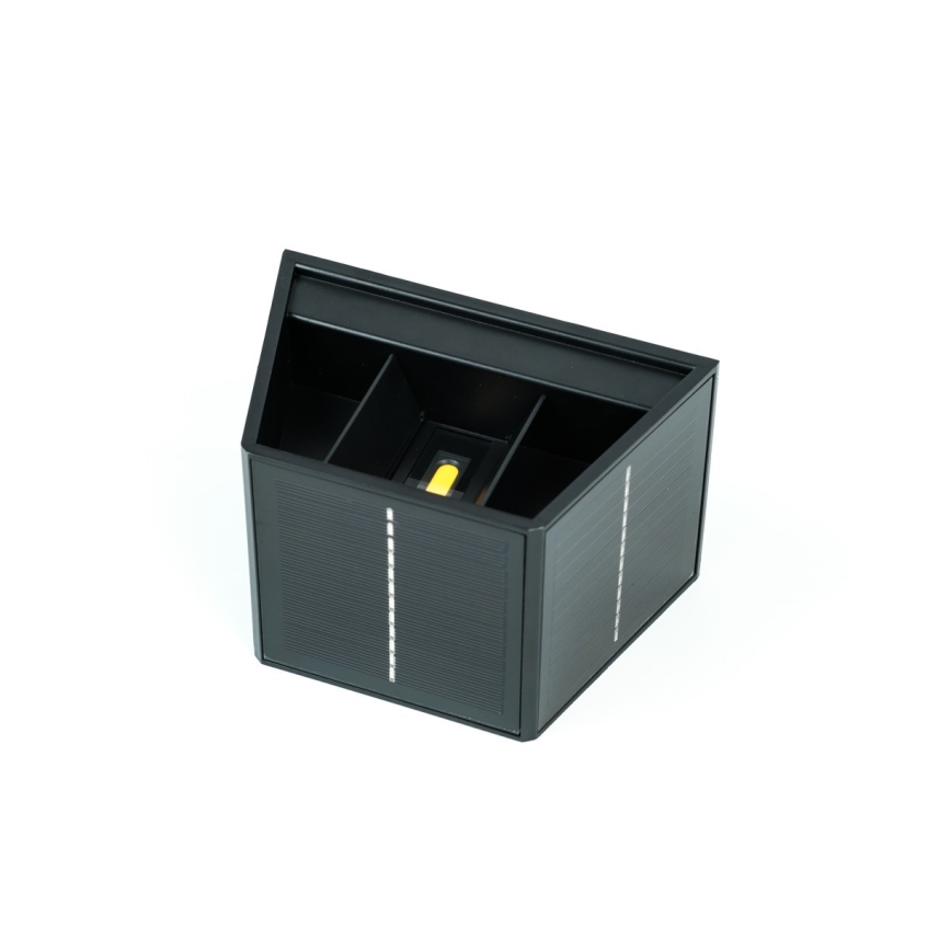 Brilagi - Светодиодный настенный светильник на солнечной батарее с датчиком SOLAR CUBE LED/2W/3,2V 1300 mAh IP54