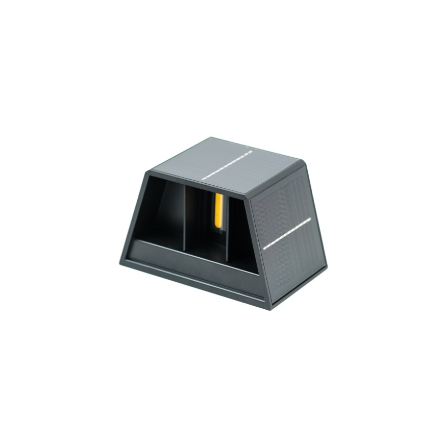 Brilagi - Светодиодный настенный светильник на солнечной батарее с датчиком SOLAR CUBE LED/2W/3,2V 1300 mAh IP54
