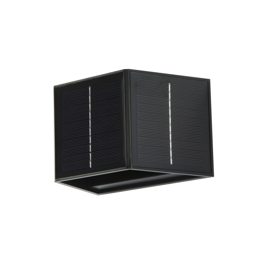 Brilagi - Светодиодный настенный светильник на солнечной батарее с датчиком SOLAR CUBE LED/2W/3,2V 1300 mAh IP54