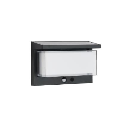 Brilagi - Светодиодный настенный светильник на солнечной батарее с датчиком SUN LUME LED/10W/3,7V 4000 mAh IP44