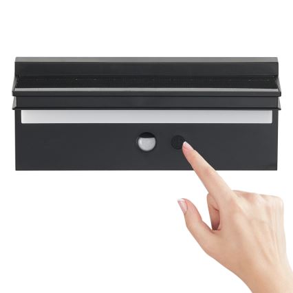 Brilagi - Светодиодный настенный светильник на солнечной батарее с датчиком SUN SENSE LED/10W/3,7V 4000 mAh IP44