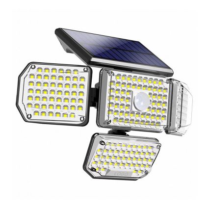 Brilagi - Светодиодный настенный светильник на солнечной батарее с датчиком WALLIE LED/5W/5,5V 2400 mAh IP65