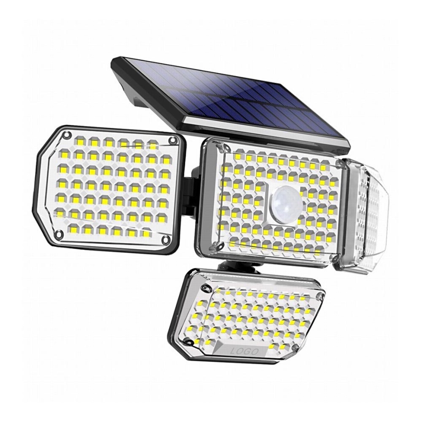 Brilagi - Светодиодный настенный светильник на солнечной батарее с датчиком WALLIE LED/5W/5,5V 2400 mAh IP65