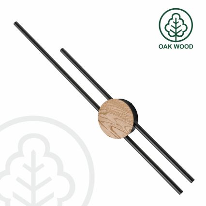 Brilagi - Светодиодный настенный светильник WOODY COLLINE LED/15W/230V 80 см дуб