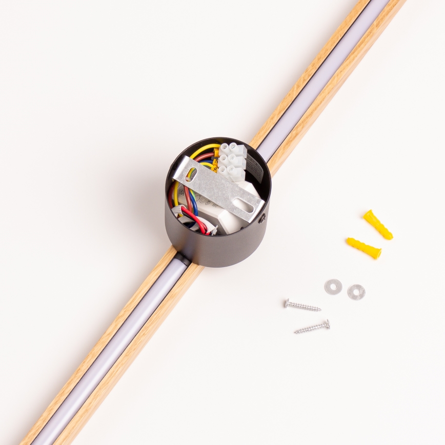 Brilagi - Светодиодный настенный светильник WOODY LINE LED/12W/230V 120 см дуб