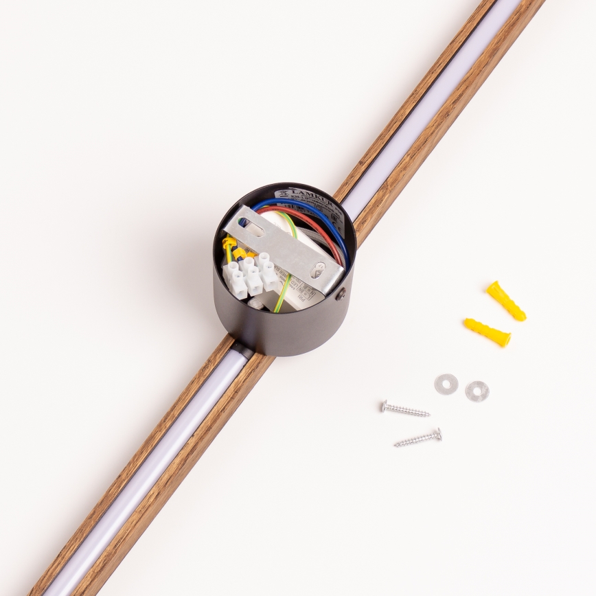 Brilagi - Светодиодный настенный светильник WOODY LINE LED/12W/230V 120 см дуб