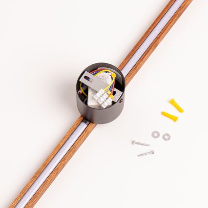 Brilagi - Светодиодный настенный светильник WOODY LINE LED/12W/230V 120 см дуб вишня
