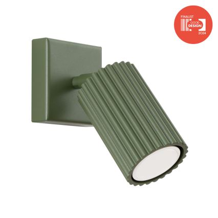 Brilagi - светодиодный настенный точечный светильник CRESTO 1xGU10/10W/230V зелёный