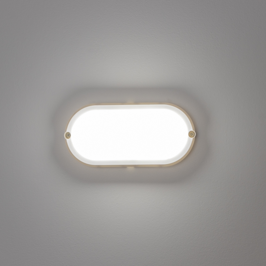 Brilagi - Светодиодный потолочный промышленный светильник SIMA LED/12W/230V IP65 белый