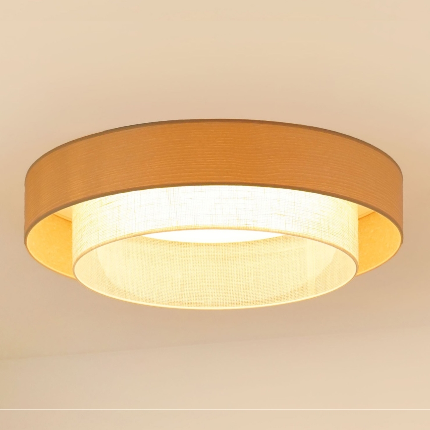 Brilagi - Светодиодный потолочный светильник ARIZONA BOHO LED/26W/230V диаметр 60 см бежевый