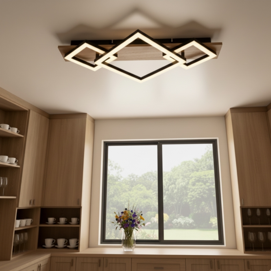 Brilagi - светодиодный потолочный светильник AXIS LED/24W/230V