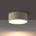 Brilagi - Светодиодный потолочный светильник для ванной FORIS LED/9W/230V Ø 9 см бежевый IP44 CRI 90