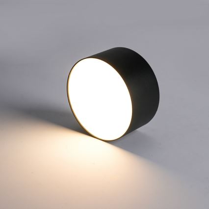 Brilagi - светодиодный потолочный светильник для ванной FORIS LED/9W/230V Ø 9 см, черный, IP44