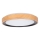Brilagi - светодиодный потолочный светильник FLOCO LED/24W/230V, диам. 30 см, декор под дерево/чёрный